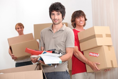 Family preparing for a home move using self-storage in Surrey