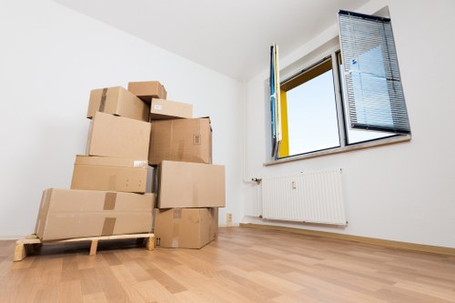 Preparing for self storage with professional movers