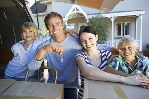 Secure self storage units provided by Man and Van Surrey