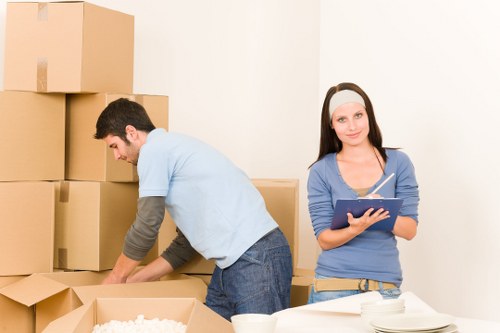 Spacious interior of Surrey Self Storage unit